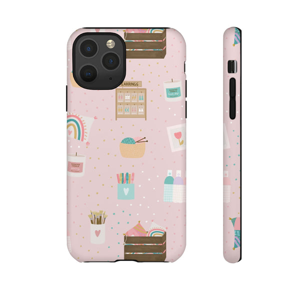 Phone Case: Makers Market Items