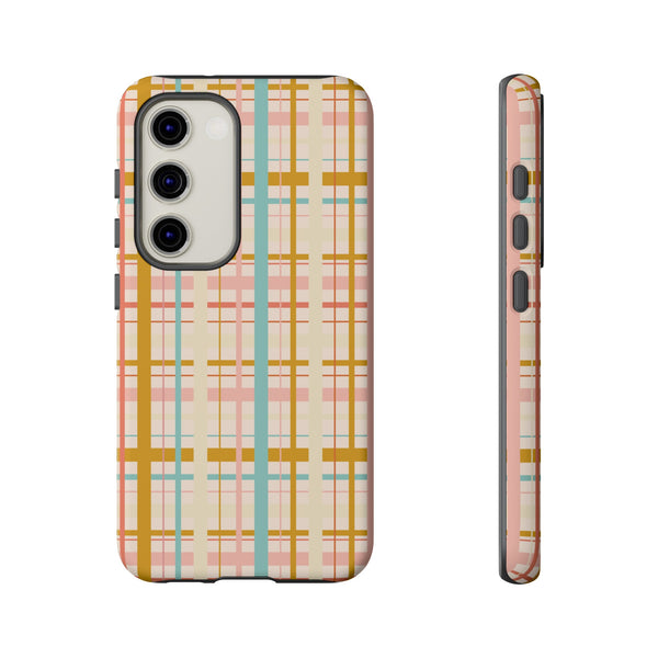 Phone Case: Tea Lover Plaid