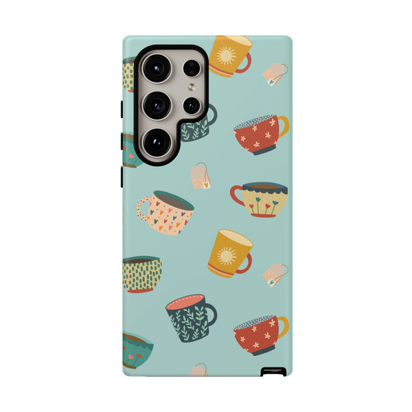 Phone Case: Tea Cups and Tea Bags