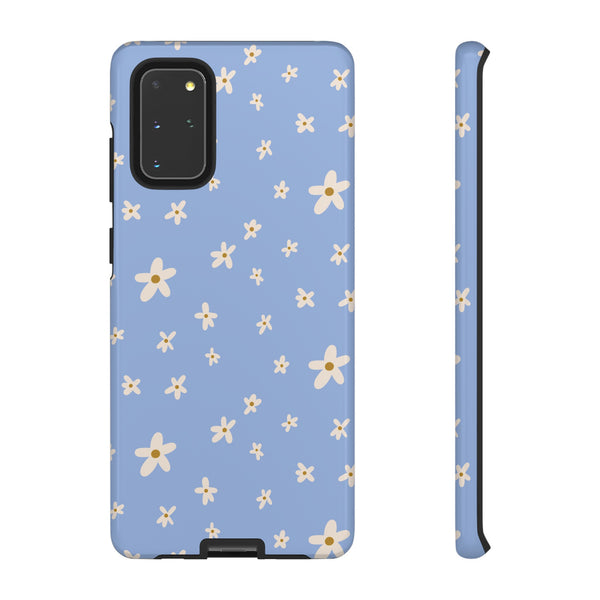 Phone Case: Daisies on Blue