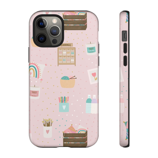 Phone Case: Makers Market Items