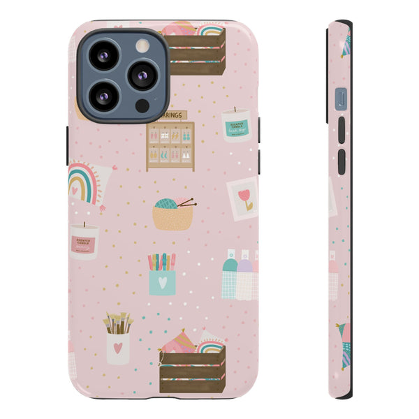 Phone Case: Makers Market Items