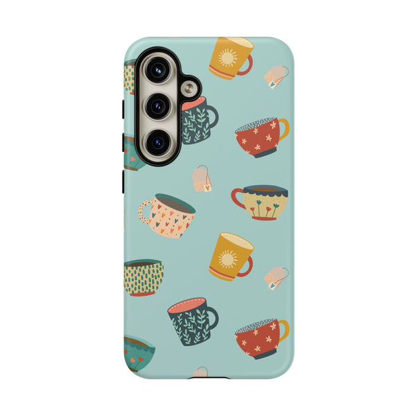 Phone Case: Tea Cups and Tea Bags