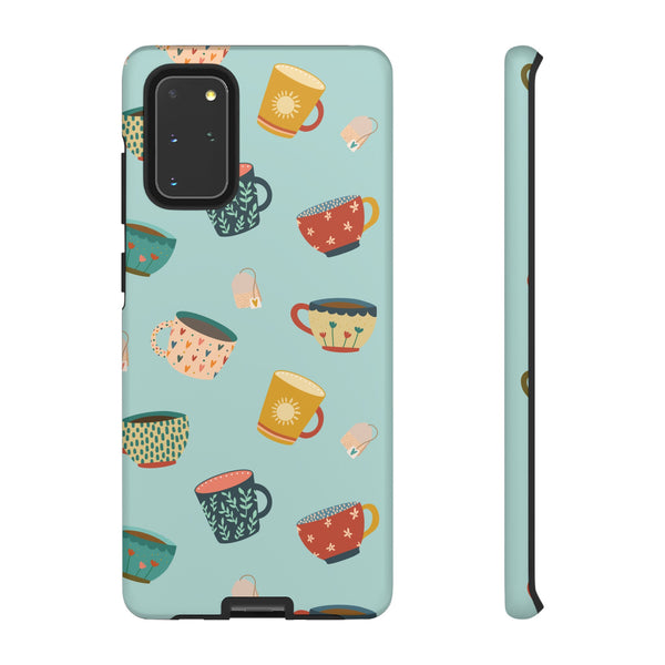 Phone Case: Tea Cups and Tea Bags