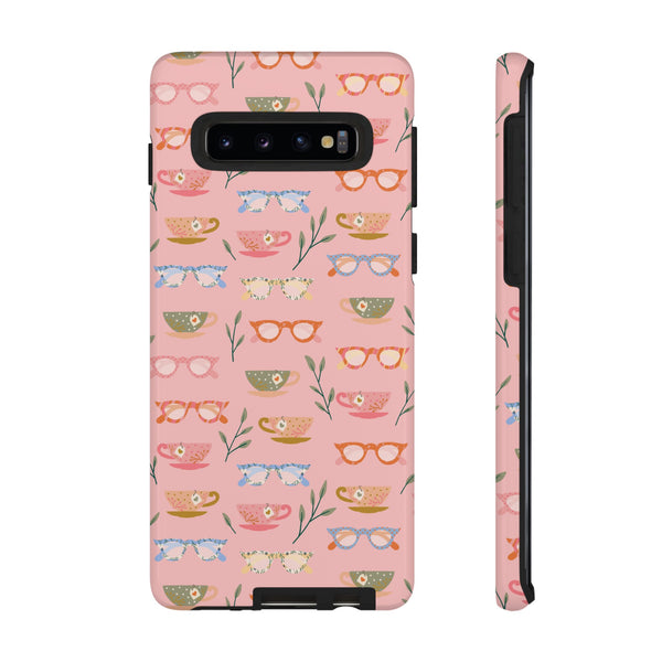Phone Case: Tea Cups and Glasses
