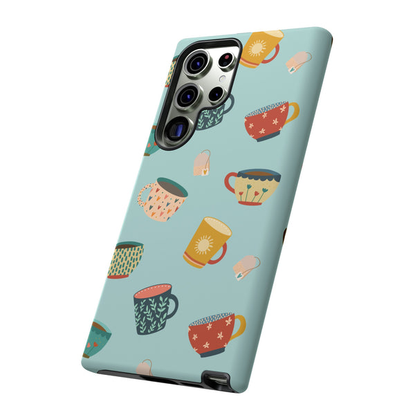 Phone Case: Tea Cups and Tea Bags