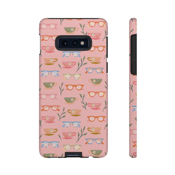 Phone Case: Tea Cups and Glasses