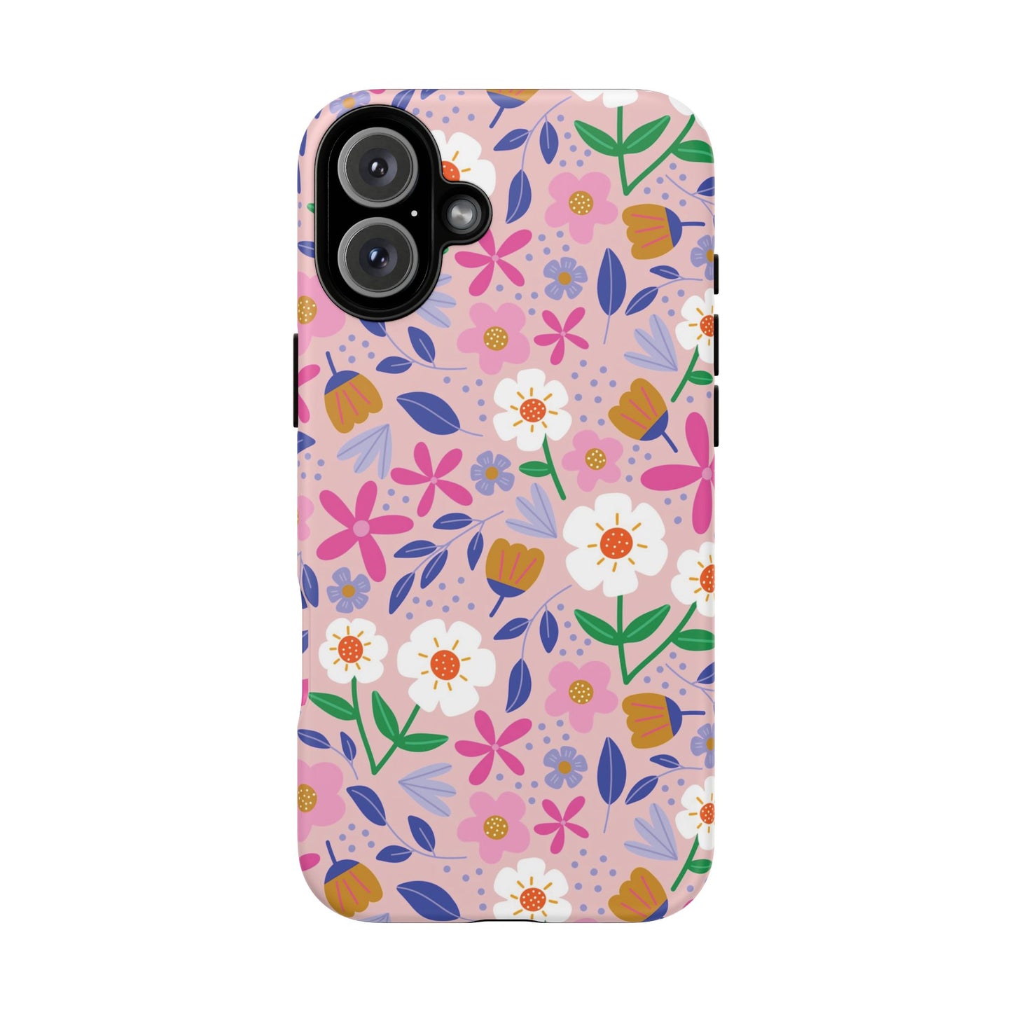 Phone Case: Blooms on Pink