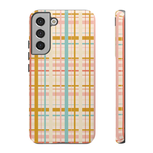 Phone Case: Tea Lover Plaid