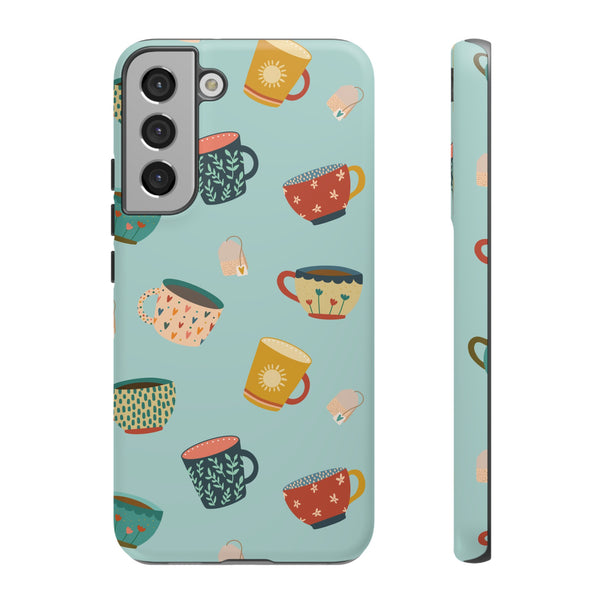 Phone Case: Tea Cups and Tea Bags