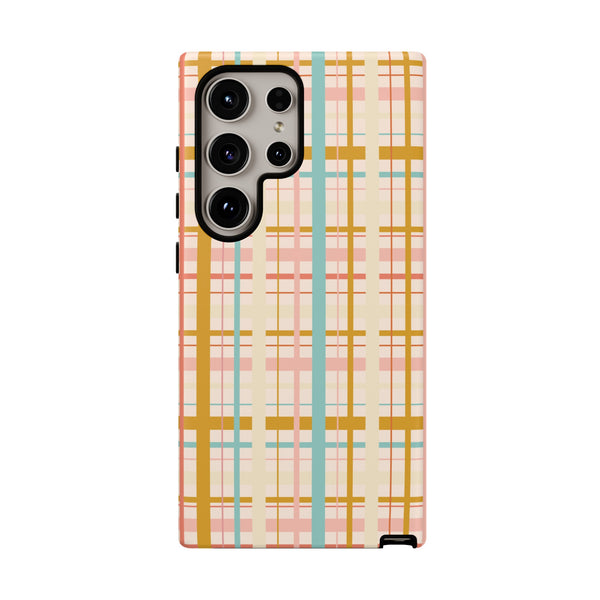 Phone Case: Tea Lover Plaid