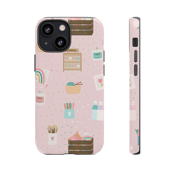 Phone Case: Makers Market Items