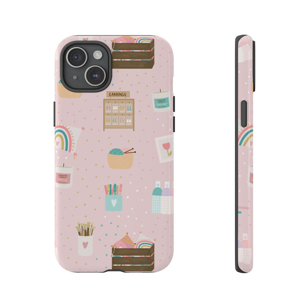 Phone Case: Makers Market Items