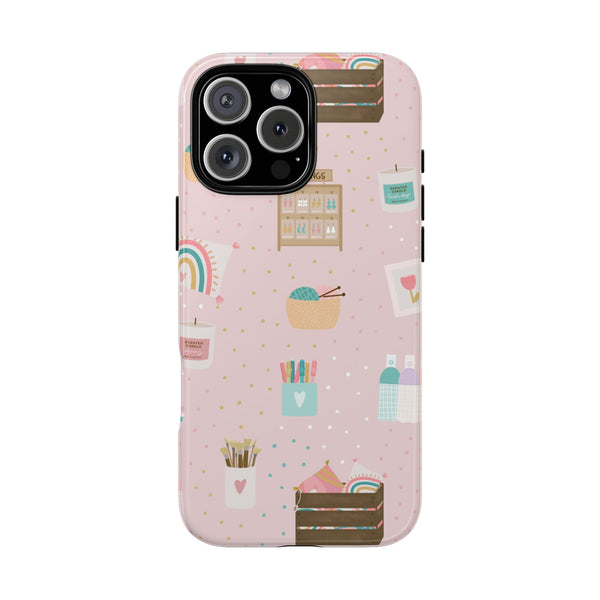 Phone Case: Makers Market Items