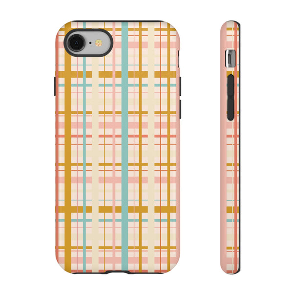 Phone Case: Tea Lover Plaid