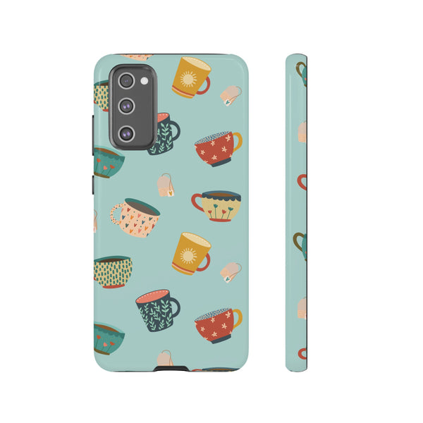 Phone Case: Tea Cups and Tea Bags