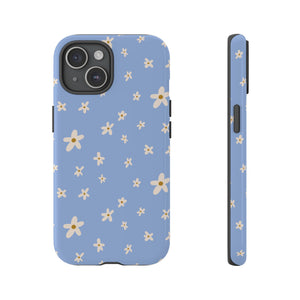 Phone Case: Daisies on Blue