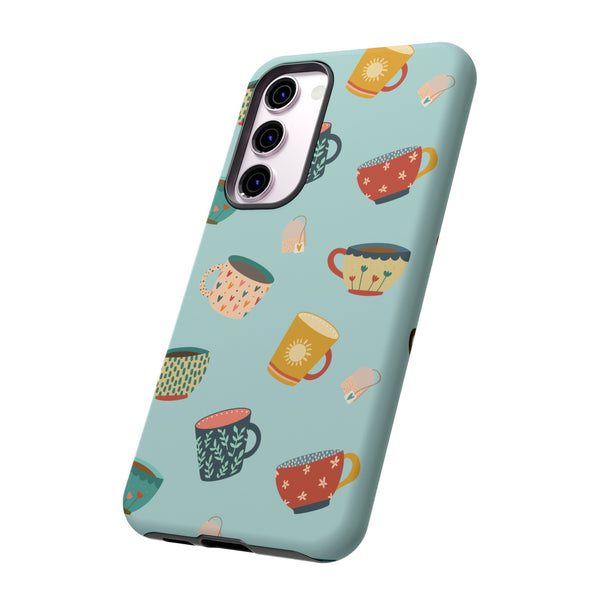 Phone Case: Tea Cups and Tea Bags