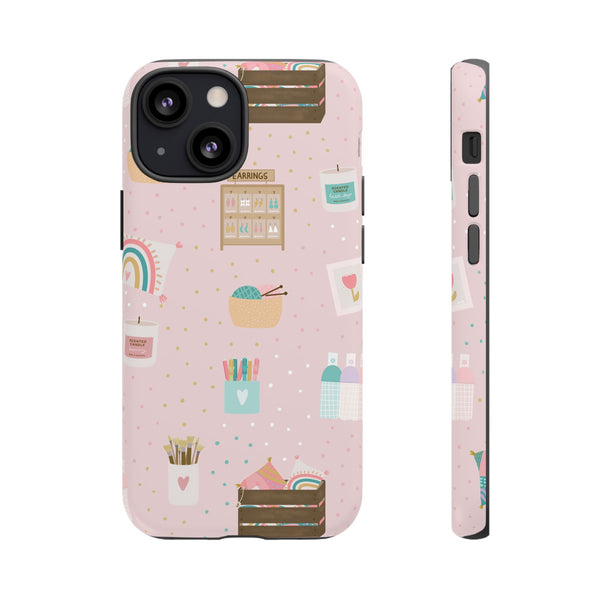 Phone Case: Makers Market Items