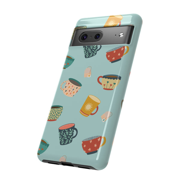 Phone Case: Tea Cups and Tea Bags
