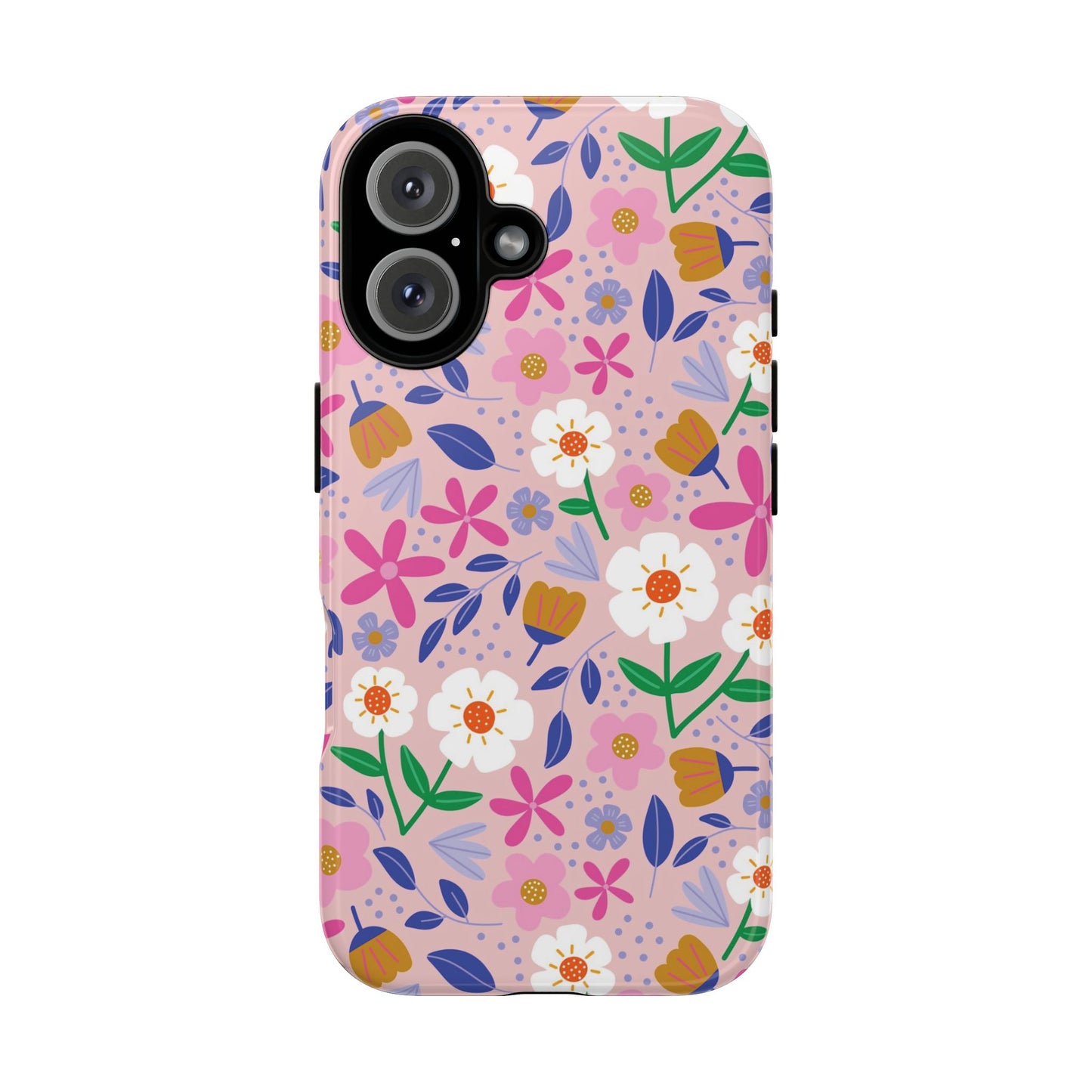 Phone Case: Blooms on Pink