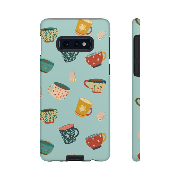 Phone Case: Tea Cups and Tea Bags