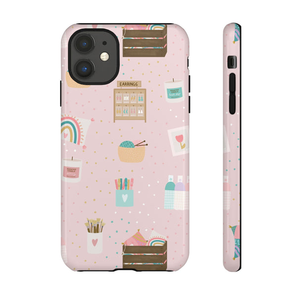 Phone Case: Makers Market Items
