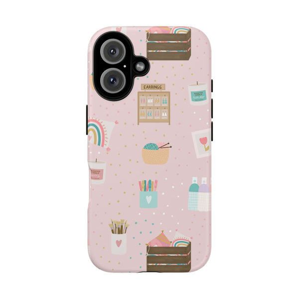 Phone Case: Makers Market Items