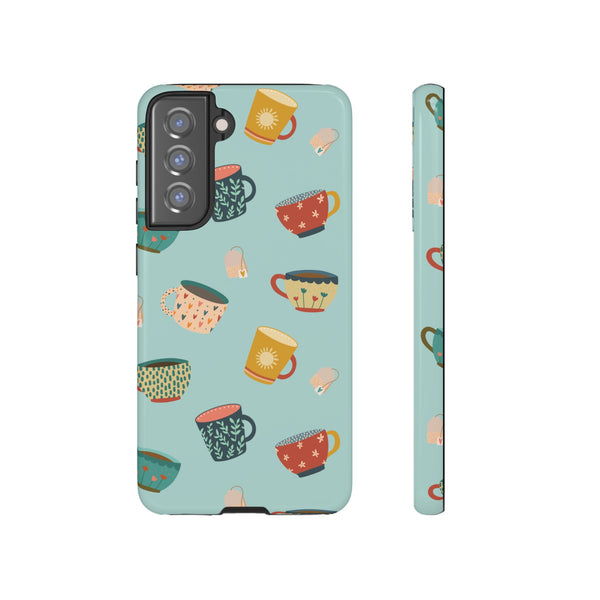 Phone Case: Tea Cups and Tea Bags