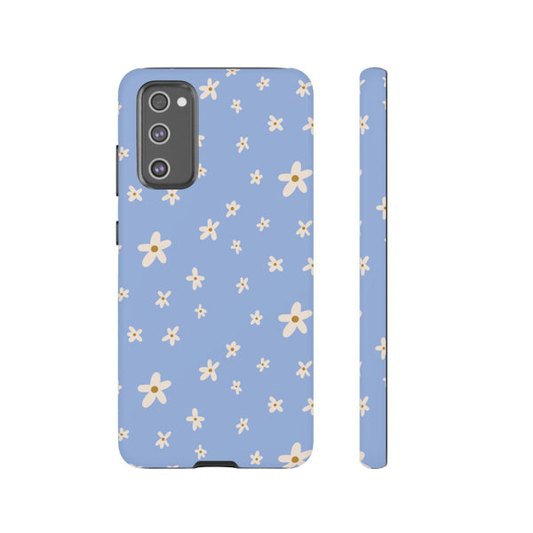 Phone Case: Daisies on Blue