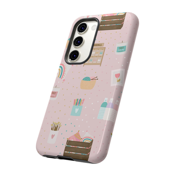 Phone Case: Makers Market Items