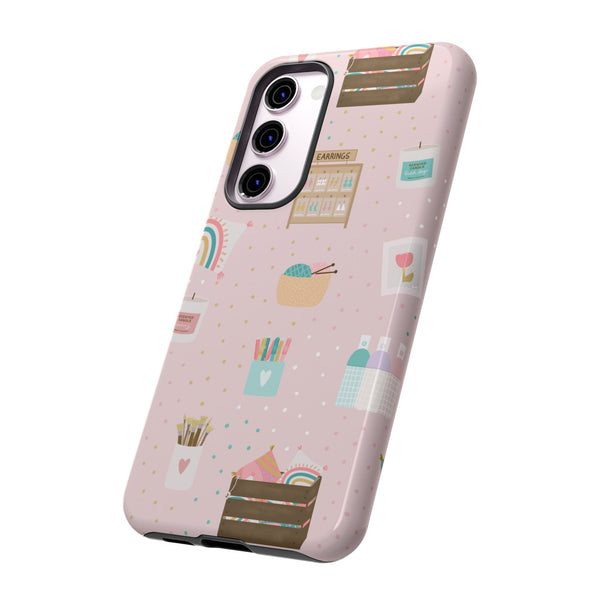 Phone Case: Makers Market Items