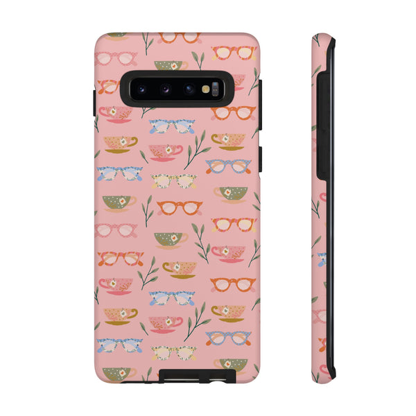 Phone Case: Tea Cups and Glasses