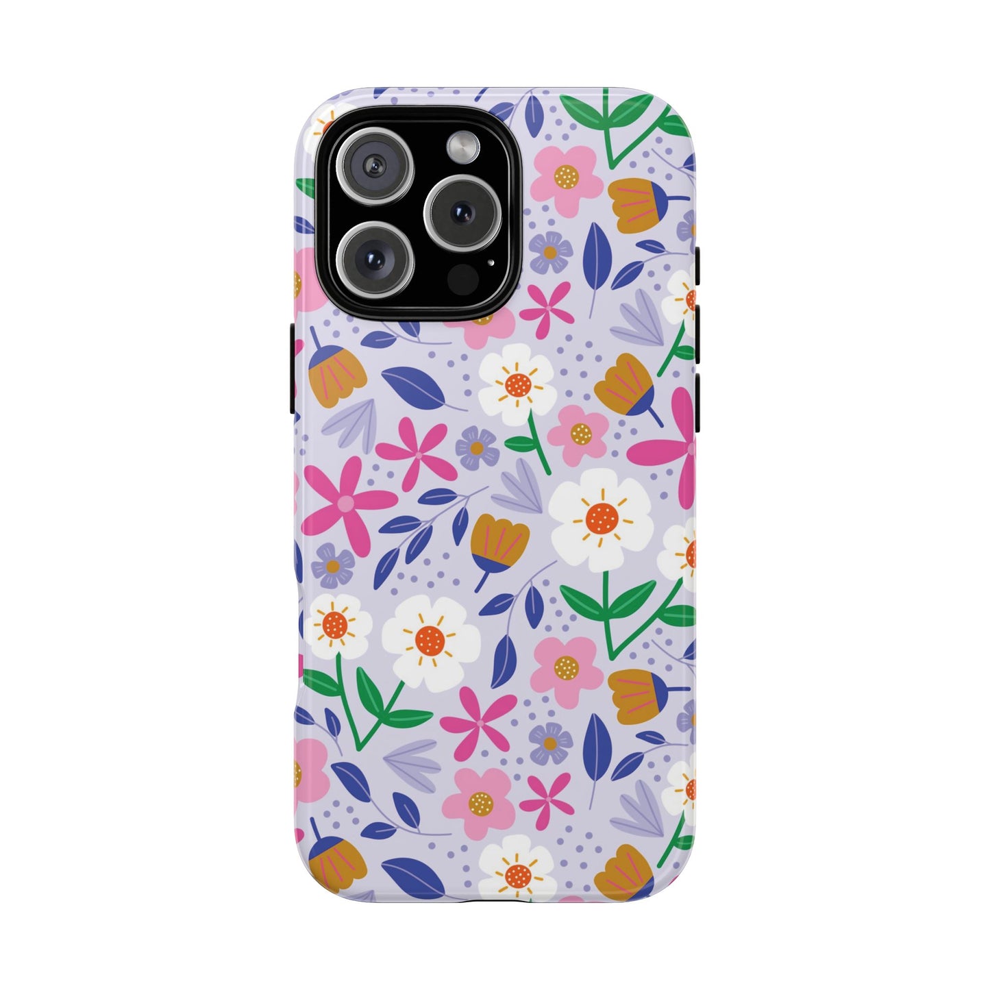 Phone Case: Blooms on Lilac