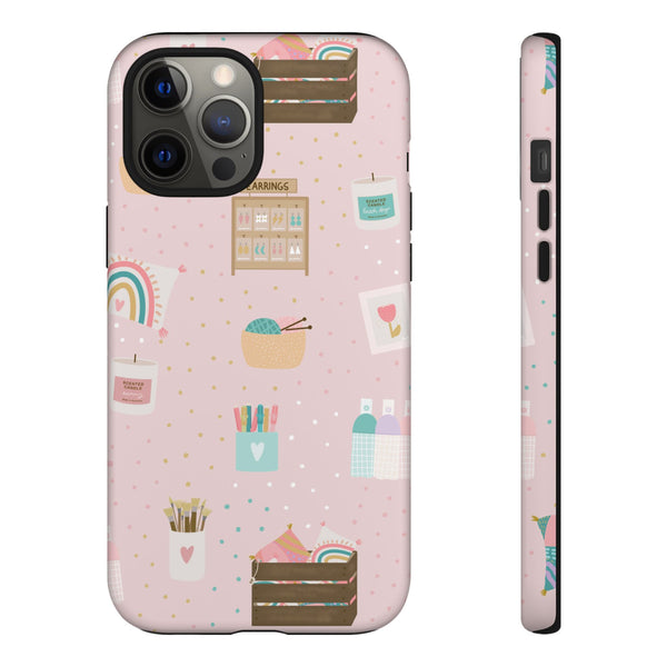 Phone Case: Makers Market Items