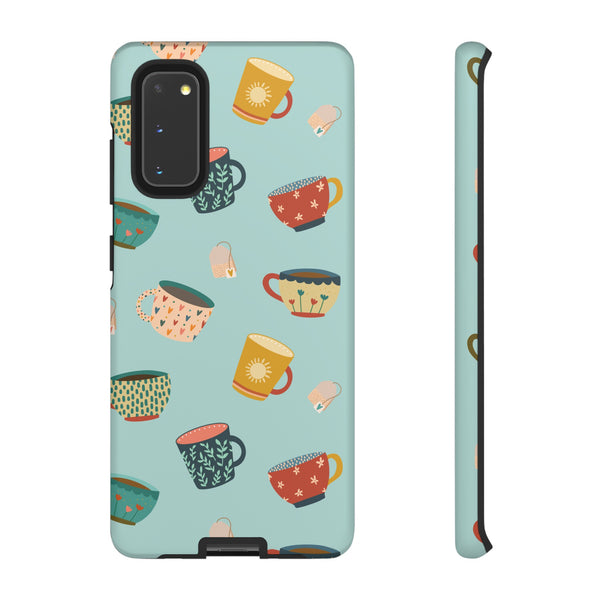 Phone Case: Tea Cups and Tea Bags