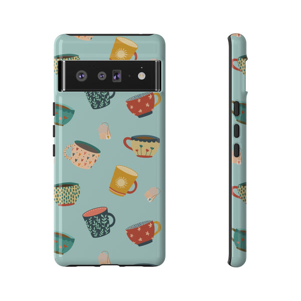 Phone Case: Tea Cups and Tea Bags