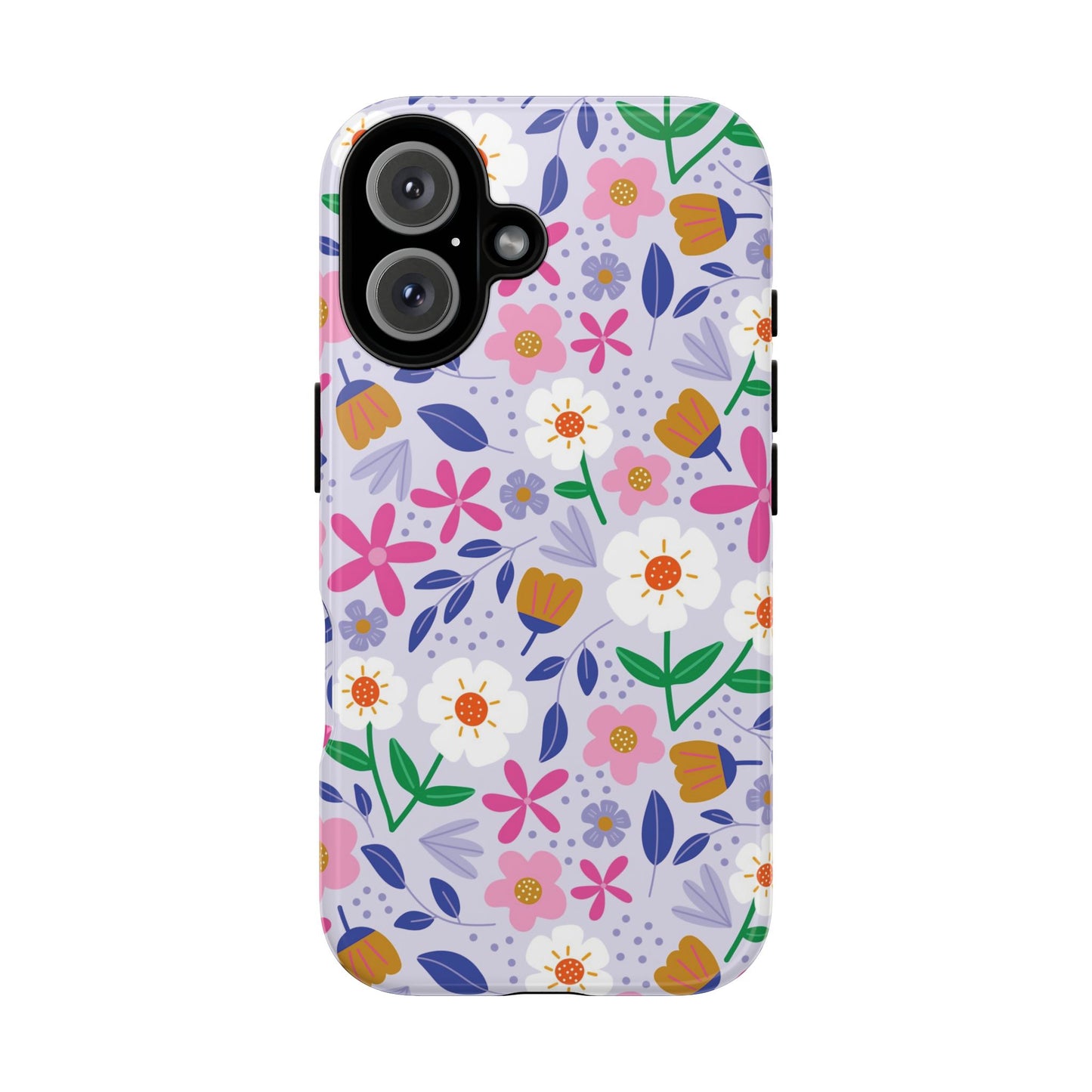 Phone Case: Blooms on Lilac