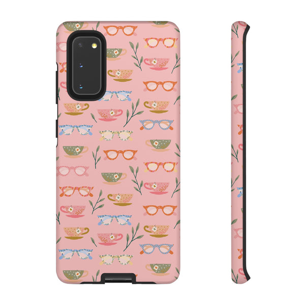 Phone Case: Tea Cups and Glasses