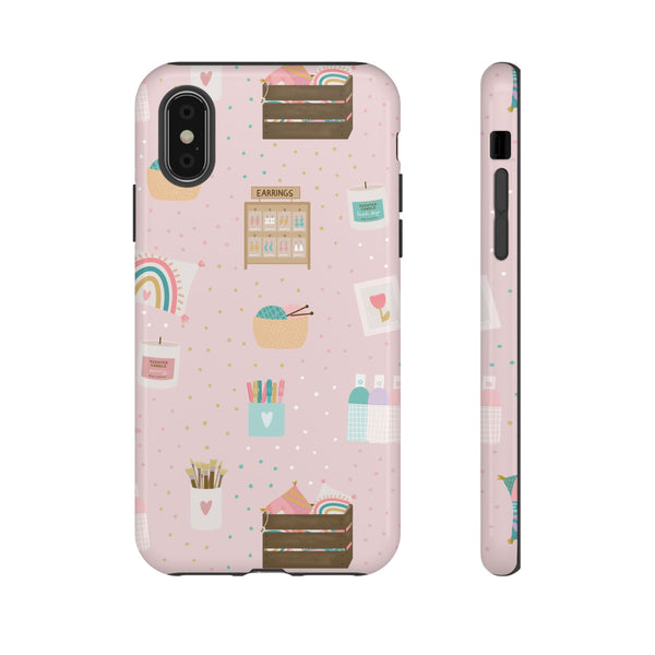Phone Case: Makers Market Items