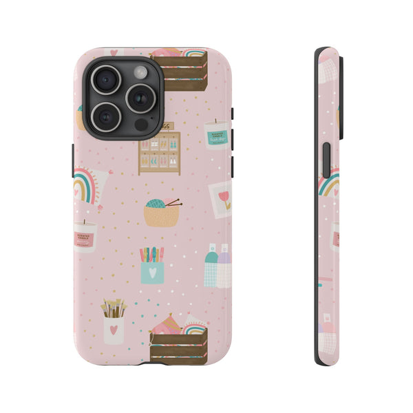 Phone Case: Makers Market Items