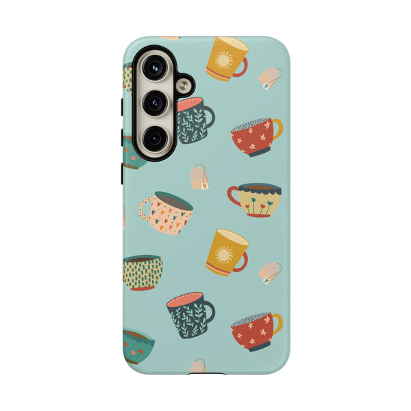 Phone Case: Tea Cups and Tea Bags