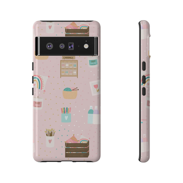 Phone Case: Makers Market Items
