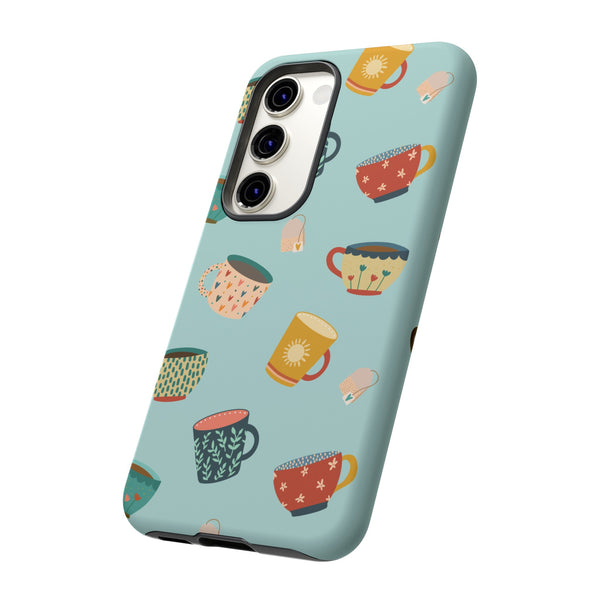 Phone Case: Tea Cups and Tea Bags