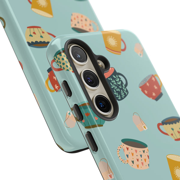 Phone Case: Tea Cups and Tea Bags