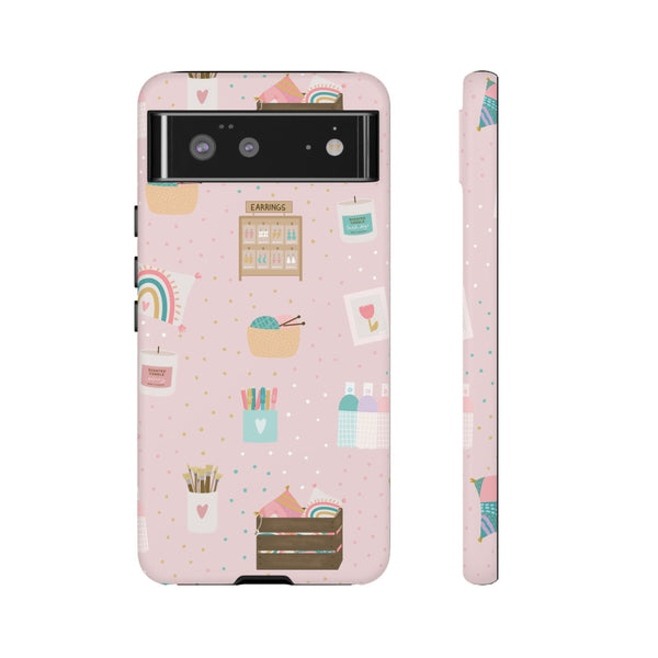 Phone Case: Makers Market Items