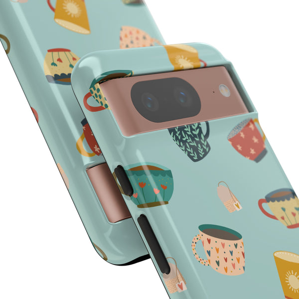 Phone Case: Tea Cups and Tea Bags