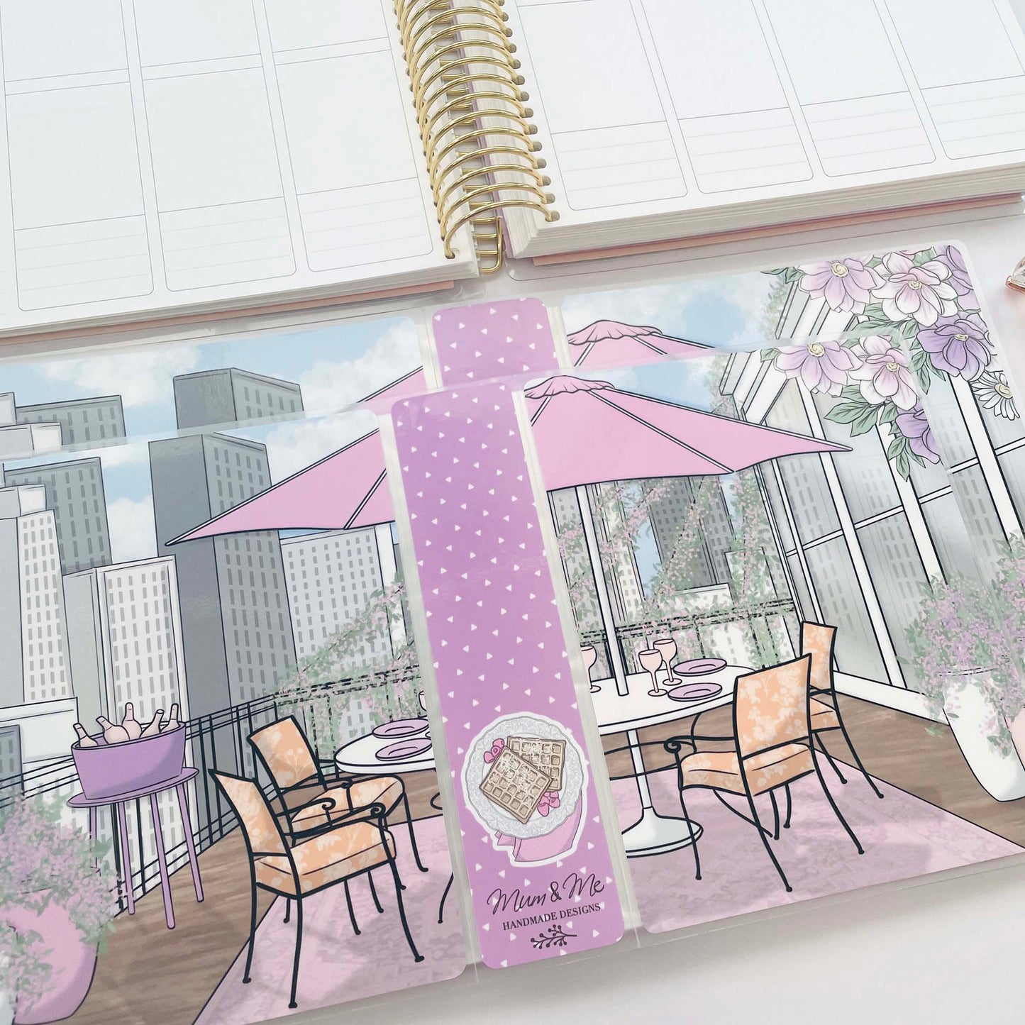 Large Sticker Album: Brunch in Spring