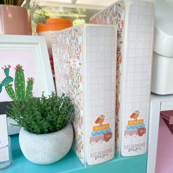 Small Sticker Album: Little Library