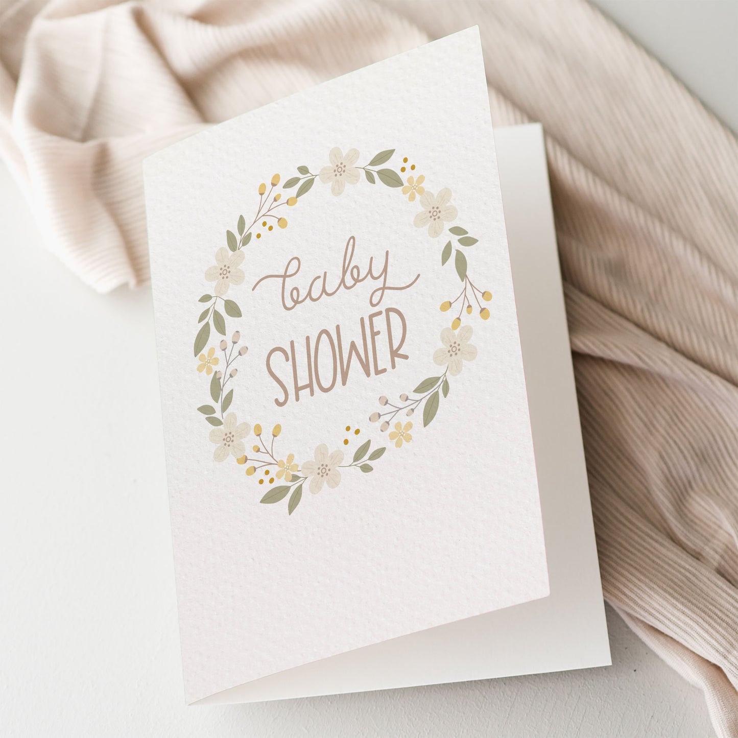 Floral Wreath Neutral